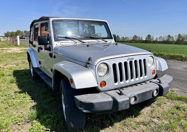 Jeep Wrangler cena 40900 przebieg: 139850, rok produkcji 2007 z Grybów małe 137